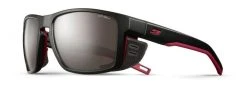 Julbo Shield Black / Red Altitude Sunglasses - Arc 4 Lens