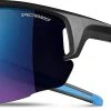 Julbo Venturi Sunglasses - Mat Black - Cyan Blue - Spectron 3 Blue Flash Lens|-|Lunettes De Soleil Venturi - Mat Black - Cyan Blue - Lentille Spectron 3 Blue Flash