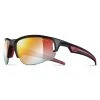 Julbo Venturi Sunglasses - Mat Black - Red - Zebra Light Fire Yellow Fire Flash Lens|-|Lunettes De Soleil Venturi - Mat Black - Red - Lentille Zebra Light Fire Yellow Fire Flash -Julbo Shop JUL J4703122 7ENo 20Color