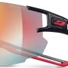 Julbo Aerospeed - Black-Red- Reactiv Zebra Light Fire Yellow-Brown Multilayer Red Lens|-|Aerospeed - Black-Red - Lentille Reactiv Zebra Light Fire Yellow-Brown Multilayer Red -Julbo Shop JUL J5023314 7ENo 20Color