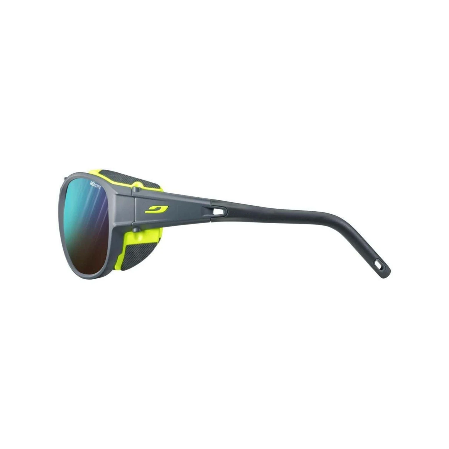 Julbo Jublo Explorer 2.0 Matt Grey / Green Sunglasses - Reactiv Performance 2-4 DL BLEU Lens 5 Julbo Jublo Explorer 2.0 Matt Grey / Green Sunglasses - Reactiv Performance 2-4 DL BLEU Lens - Image 3
