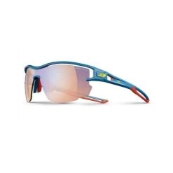 Julbo Aero Blue Sunglasses - Photochromic Zebra Light Cat 1-3 Lens