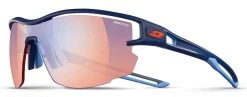Julbo Aero Dark Blue/Dark Blue Sunglasses - Reactiv Performance 1-3 HC