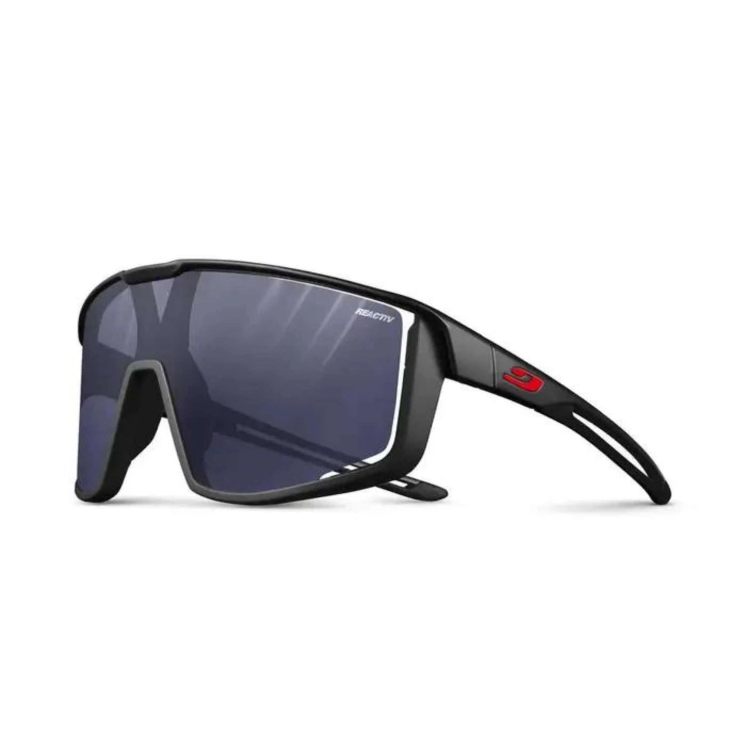 Julbo Fury Black/Black Sunglasses - Reactiv Performance 0-3 Lens 3 Julbo Fury Black/Black Sunglasses - Reactiv Performance 0-3 Lens