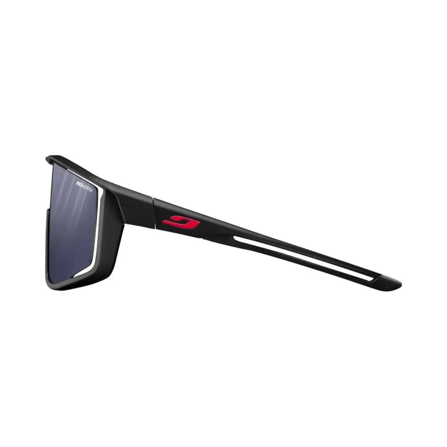 Julbo Fury Black/Black Sunglasses - Reactiv Performance 0-3 Lens 5 Julbo Fury Black/Black Sunglasses - Reactiv Performance 0-3 Lens - Image 3