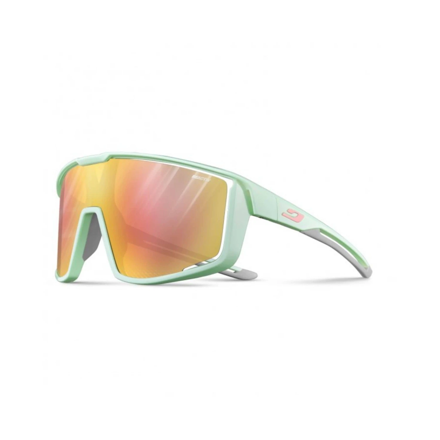 Julbo Fury Mint / Light Green / Pink Sunglasses - Reactiv Performance 1-3 LAGP 4 Julbo Fury Mint / Light Green / Pink Sunglasses - Reactiv Performance 1-3 LAGP - Image 2
