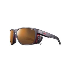 Julbo Shield Black / Orange Sunglasses - Reactiv High Mountain 2-4 Lens