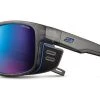 Julbo Shield Translucent Grey/Blue Sunglasses - Spectron 3CF Lens 1 Julbo Shield Translucent Grey/Blue Sunglasses - Spectron 3CF Lens -Julbo Shop Julbo Shield Grey Blue Sunglasses Spectron 3CF Lens J5441120 NZ Further Faster 01