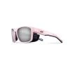 Julbo Shield M Shiny Pastel Pink / Dark Grey Sunglasses - Spectron 4 Lens