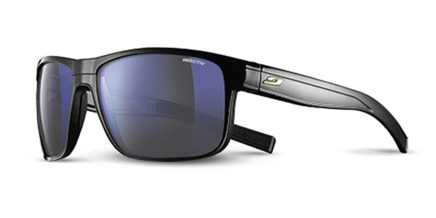 Julbo Renegade Noir Sunglasses - Reactiv Nautic Cat 2-3 Lens