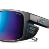 Julbo Shield Black/Blue Sunglasses - Spectron 3CF Lens -Julbo Shop j5061114 Julbo Shiled Black blue sunglasses further faster