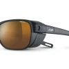 Julbo Camino Sunglasses - Translucide Dark Grey/Black Polar 3 Lens -Julbo Shop julbo camino hiking sunglasses nz