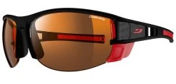 Julbo Makalu Sunglasses Mat Black/Red - Reactiv HM 2-4 Lense